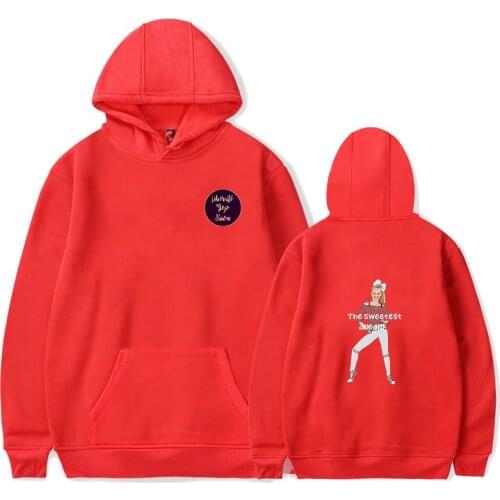 JOJO SIWA Red Hoodies Women Men Sweatshirts New Spring Autumn Hoodie Casual Hip Hop Girls Hooded JOJO SIWA pullovers Streewear