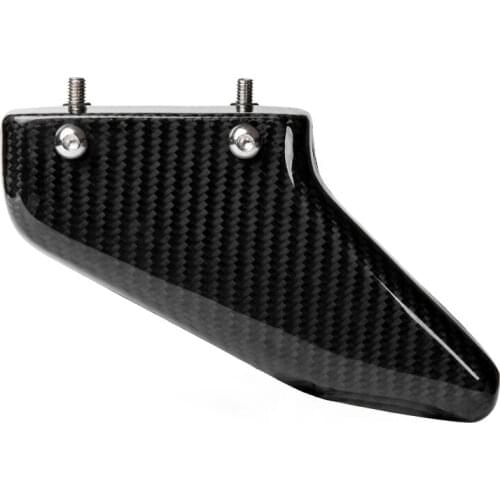 Universal Motorcycle Carbon Fiber Racing Chain Toe Guard For Track and Race Bikes Chain Guard