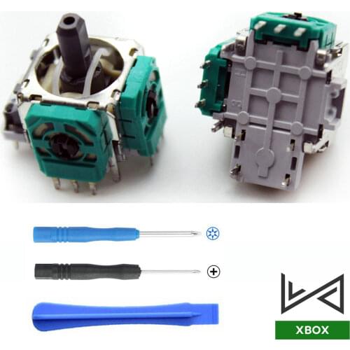 2 Pcs 3D Analog Joystick Stick Sensor Module Potentiometers For Xbox One/ S /X Wireless Controller