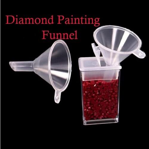 Square Diamond Painting Accessories funnel Bead Container Diamond Embroidery Environmental protect Tool