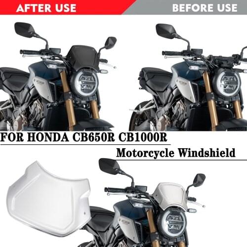 Motorcycle Accessories Windshield For HONDA CB 650R CB 1000R Motorcycle Windshield Deflector