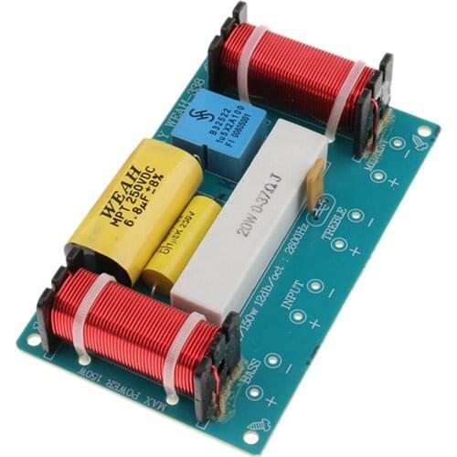 Audio Filter 1P 3 Way Speaker Crossover Frequency Divider Low