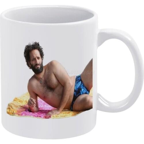 Zukes at The Beach White Mug New Good Quality Print Mug 11 Oz Coffee Cup Paul Scheer Paul Scheer American Actor Comedian Writer