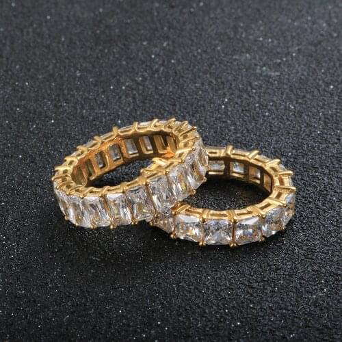 JOVO LOVE Rings With Diamonds