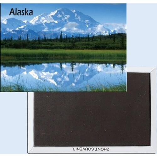 Mount McKinley Denali in Alaska USA 24322 Fridge Magnet