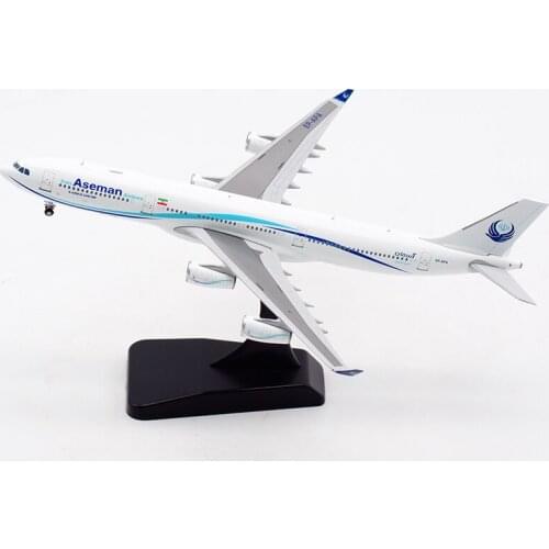 1/400 Scale A340-300 EP-APA Iran Aseman Airlines Alloy Aircraft Plane Model Airplanes collectible show model Toy decoration