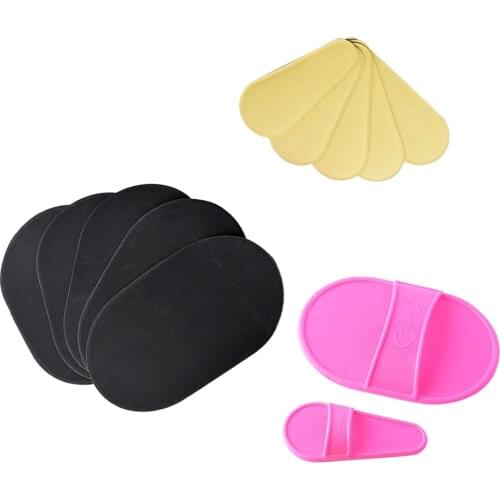 12pcs Hair Removal Pads Arms Lips Painless Exfoliator Set Abrasive Paper