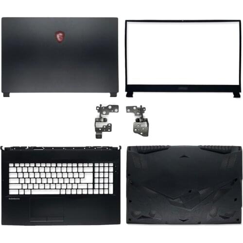 New original for msi gl75 MS-17E2 MS-17E4 portable lcd back cover/front frame/hinges/handrest/bottom case