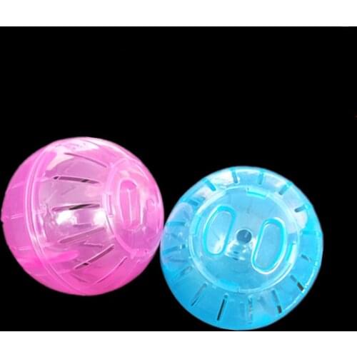 New Pet Rodent Mice Hamster Gerbil Rat Jogging Ball Plastic Cages Toy for Play and Exercise