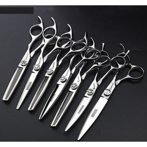 Professional Hairdressing Scissors Set Scissors Thinning Hairdressing Scissors Hair Cutting Scissors Makas