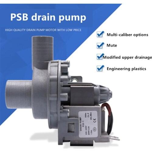 General 60W washing machine drain pump motor caliber 30/24mm full copper dedicated washer repair spare parts