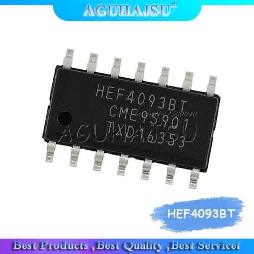 10PCS HEF4093BT SOP-14 HEF4093 4093 SOP14 logic device chip New Original