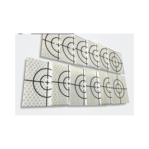 50pcs Reflector Sheet 50 x 50 mm Reflective Tape Target New