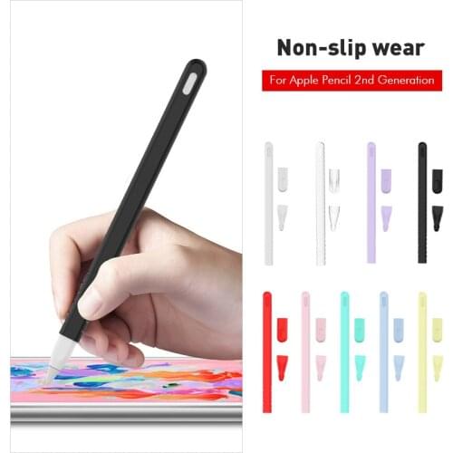 Pencil case for Apple pencil second generation case sleevesilicone protective nib sleeve ipad protective sleeve