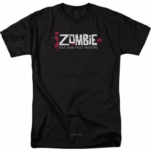 IZombie TV Series Logo CW Licensed Adult Shirt summer men cotton t-shirt shubuzhi brand man tee-shirt euro size sbz8350