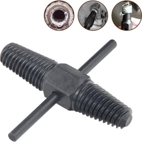 Behogar Screw Extractor Dual-head Broken Damaged Bolt Screw Fasteners Removal Tool for 1/2in 3 /4in Water Pipes Valve Faucet