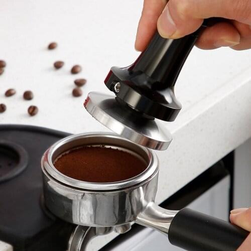 Coffee Powder Hammering Powder Coffee Machine Stainless Steel Elastic Powder Cloth Powder Espresso Coffee Grinding Pad