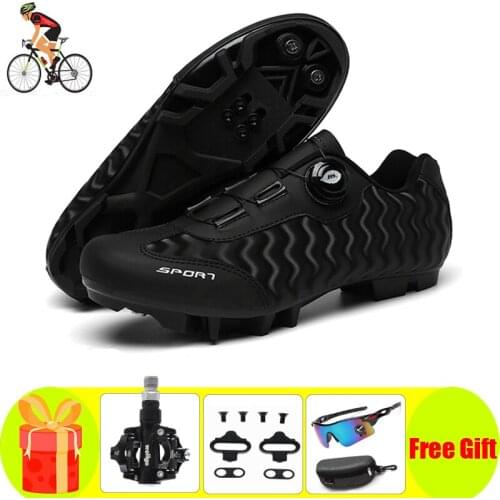 MTB Cycling Shoes Sapatilha Ciclismo Sneakers Professional Road Bicycle Shoes Self-Locking Mountain Bike Shoes Outdoor