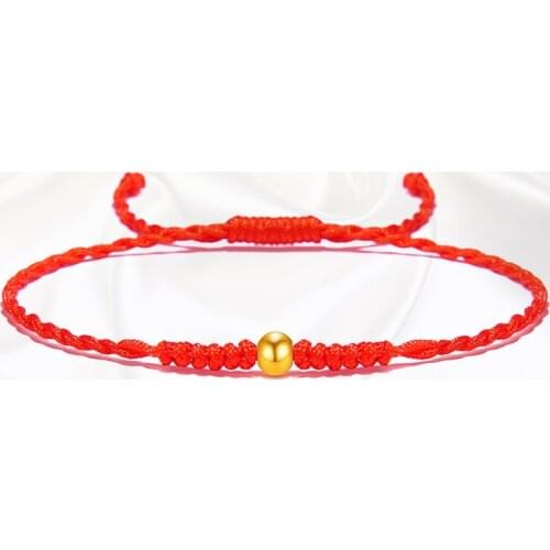 NYMPH Real 18K Yellow Gold Jewelry Bracelet Solid AU750 Pure Gold For Womens Wedding Gift B517