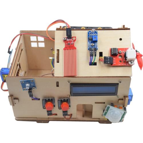 Smart Home Educational Learning Starter Kit Based on UNO R3 Board for Arduino DIY
