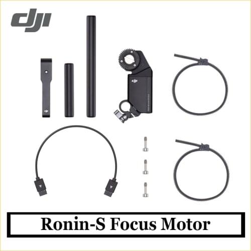 Original DJI Ronin-S Focus Motor The Ronin-S Focus Motor is used with the Ronin-S Focus Wheel to control the focus iris zoom