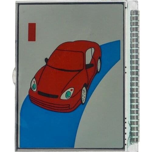 LCD display for Russian Magicar A 2 way Car Alarm System Scher-Khan Magicar A lcd remote control Key Fob Chain Scher Khan MA