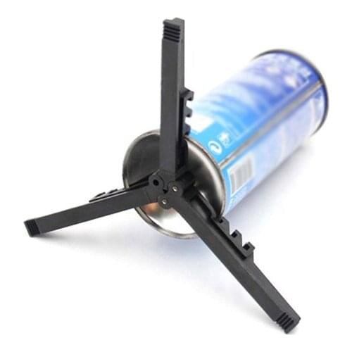 Foldable Outdoor Camping Cooking Gas Tank Stove Cartridge Canister Stand Tripod