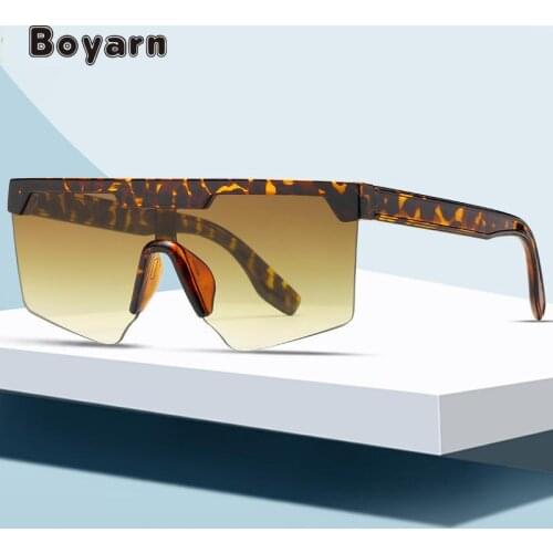 Boyarn Luxury Brand Design Square Sunglasses For Women Men Square Sun Glasses Vintage Sunglass Shades Eyewear gafas de sol mujer
