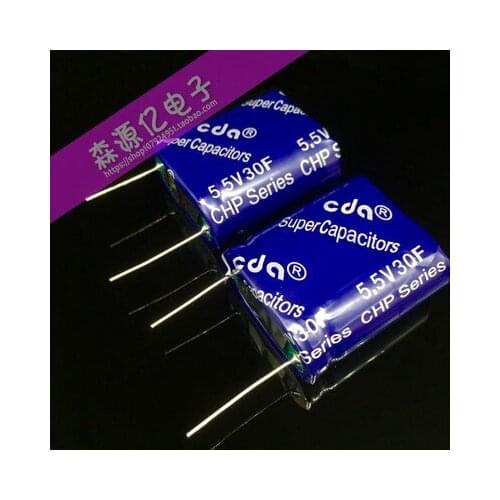 5.5V 25f 30F super capacitor combination type farad capacitor