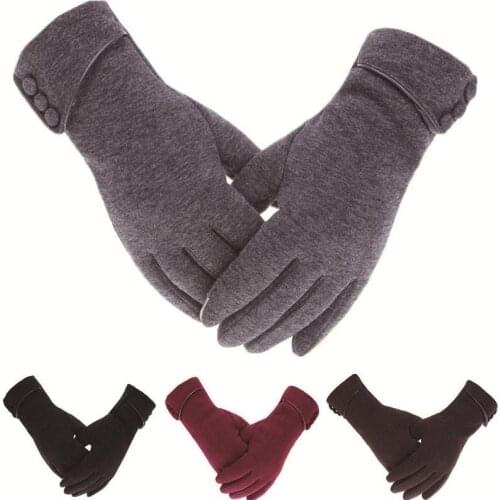 Women Touch Screen Winter Gloves Autumn Warm Gloves Wrist Mittens Driving Ski Windproof Glove Luvas Guantes Handschoenen