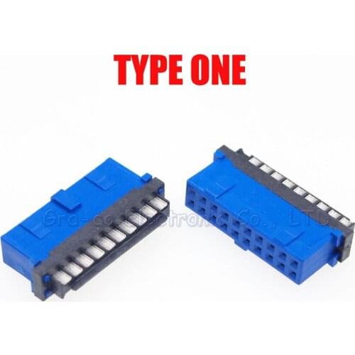 10pcs USB 3.0 Socket IDC 19P Female Jack 3.0 USB Connector