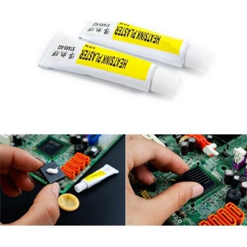 5g Thermal Pads Conductive Heatsink Plaster Viscous Adhesive Glue For Chip VGA RAM LED IC Cooler Radiator Cooling Tool Dropship