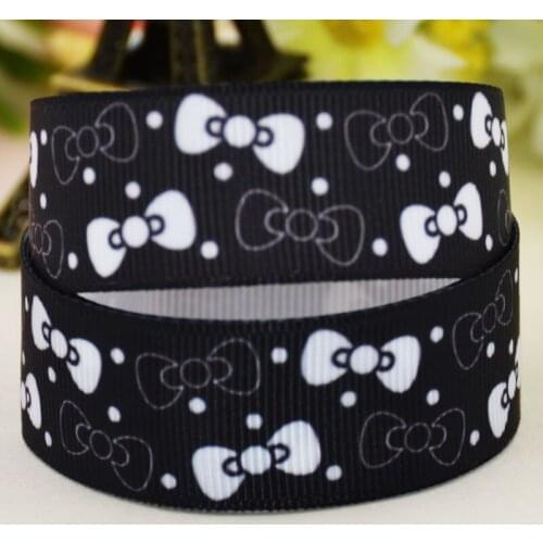 7/8'' 22mm,1" 25mm,1-1/2" 38mm,3" 75mm Bowknot Cartoon Character printed Grosgrain Ribbon party decoration 10 Yards X-01836