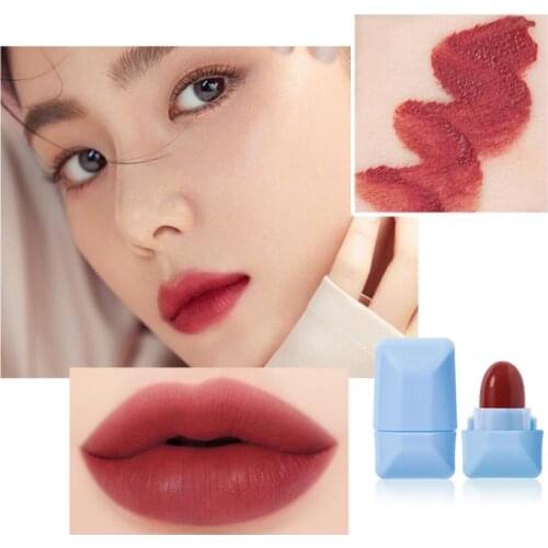 8-Color Mini Cute Candy Matte Lipstick SET Nonstick Cup Velvet Matte Easy To Color Velvet Lips Stick Makeup Cosmetic TSLM1