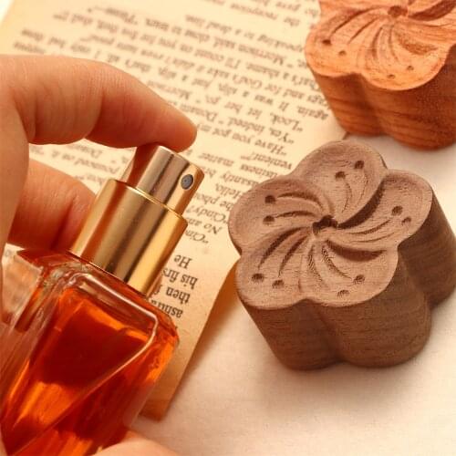 Aroma Wood Fragrance Oil Diffused The Rapy Flower DiffuseWooden Essential Oil Sleep Aid Wood Home Stress Relief Eco Friendly