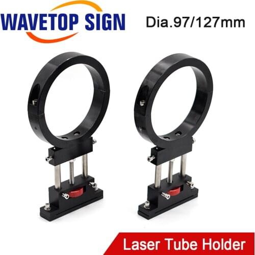 WaveTopSign Co2 Laser Tube Holder Diameter 97mm Use For Reci W8 150w Co2 Glass Laser tube
