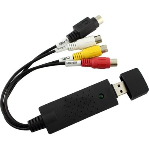 USB 2.0 to 3 RCA Video TV DVD VHS Capture Converter Adapter Cable GDeals-5