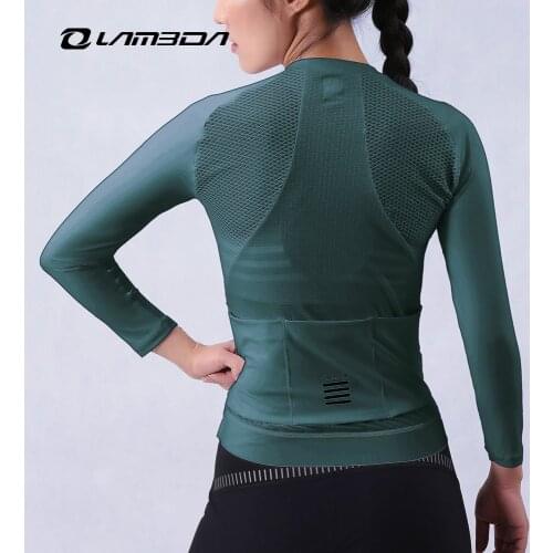 LAMBDA LONG SLEEVES SHORT SLEEVES SUIT WOMENS SUMMER TOP CLOTHING CYCLING MOUNTAIN ROAD BIKE CLOTHING ASIAN SIZE