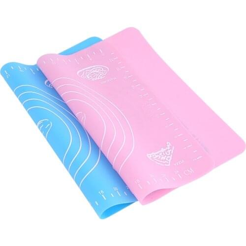Kitchen Accessories Silicone Baking Mats Sheet Pizza Dough Non-Stick Maker Holder Pastry Cooking Tools Utensils Kitchen Gadgets
