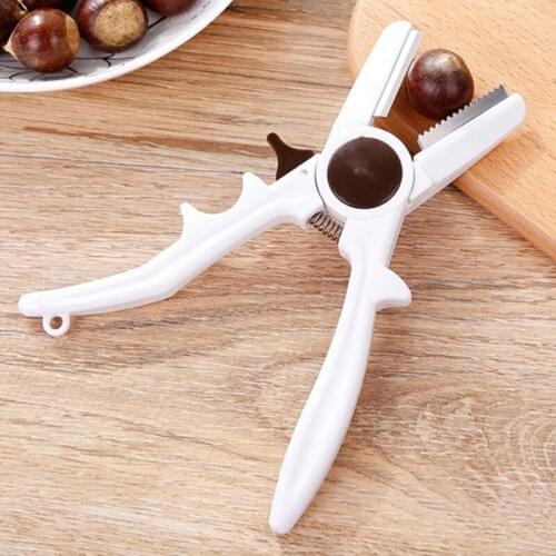 Multi-use Chestnut Opener Nut Sheller Clip Walnut Pliers Metal Nut Opener Plier Kitchen Portable Tools