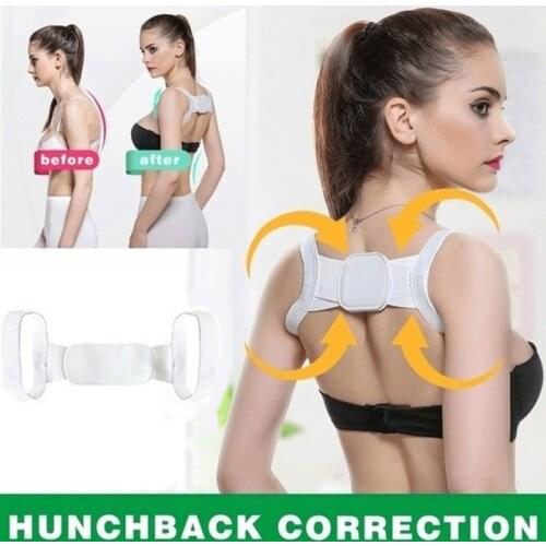 Invisible Back Posture Orthotics Shoulder Corrector Brace Belt Spine Support