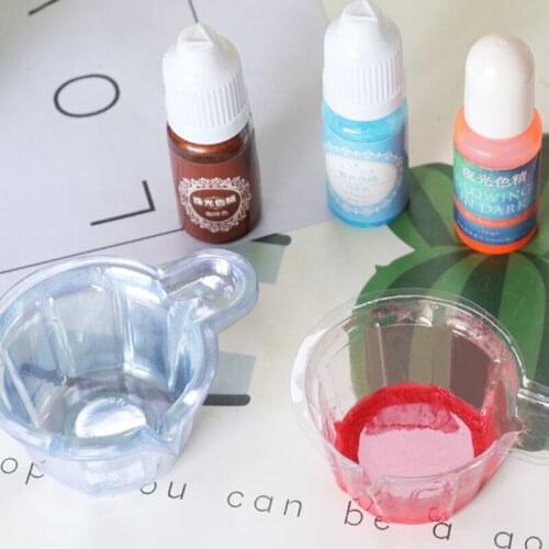 Plastic Disposable Cups Dispenser Silicone Resin Mold Kit For DIY Epoxy Resin Jewelry Making Tools Accessories DIY Handmade