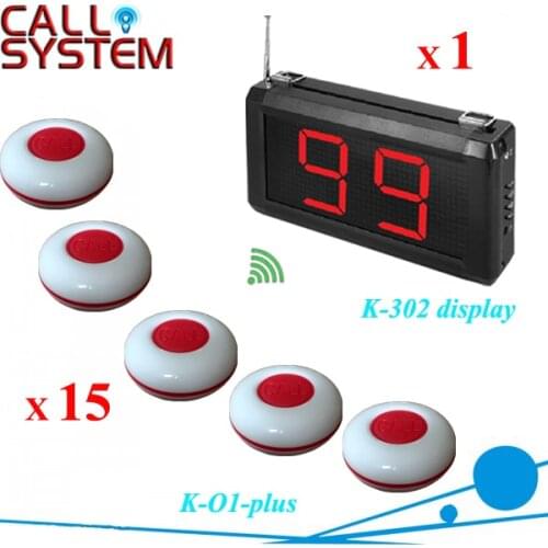 Spa call buttons for service 1 display panel with 15pcs room bell 100% waterproof free DHL/EMS shipping