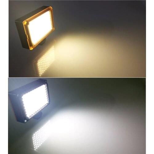 Ulanzi 112 LED Phone Video Light Photographic Lighting for Youtube Live Streaming Dimmable LED Lamp Bi-color Temperature