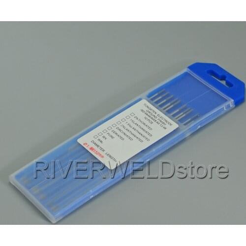 2% Ceriated TIG Tungsten Wolfram Electrode WC20 Grey Tig Rods 1.6*150mm & 1/16" x 6" 10PK