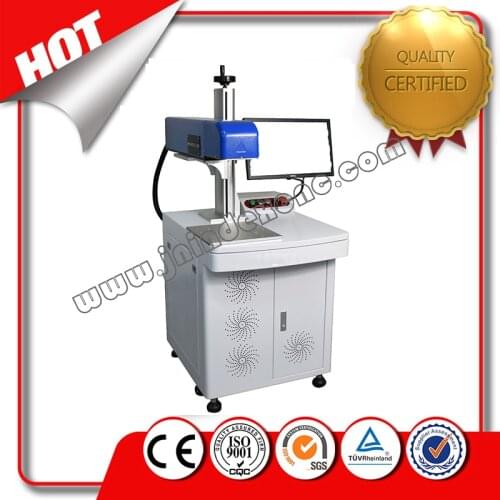 2017 30w 3d dynamic focusing fiber laser machine for curve surface and large range 3d laser marking machine