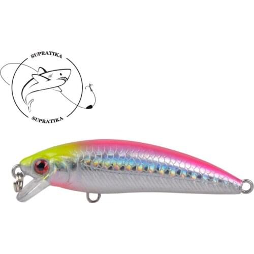 5Colors 6cm/5.5g Magnet Lure Bait Fake Bait Striped Bass Floating Water 3D Simulation Eyes Fishing Lure Outdoor Swimbait