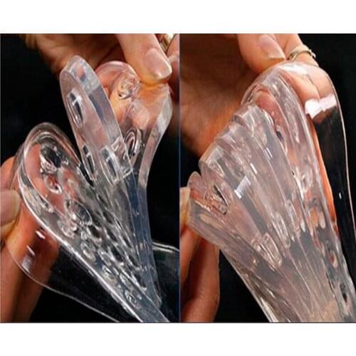 50pairs/lot Adjustable Taller Insole Increase Lift Shoe Pad Taller Up To 5 Layers Silicone Gel Inserts Heel Shoes