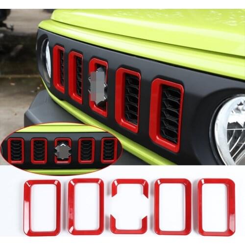 ABS Front Grill Grille Inserts Cover Fit For Suzuki Jimny 2019-2020 Car parts