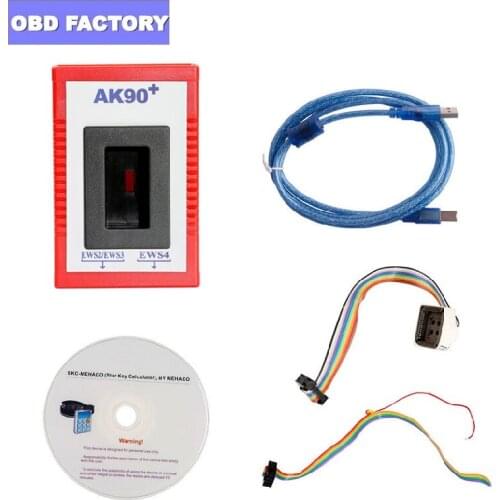 AK90 For BMW V3.19 AK90+ OBD2 Car Key Programmer For BMW EWS From 1995-2009 AK90 Key Programmer